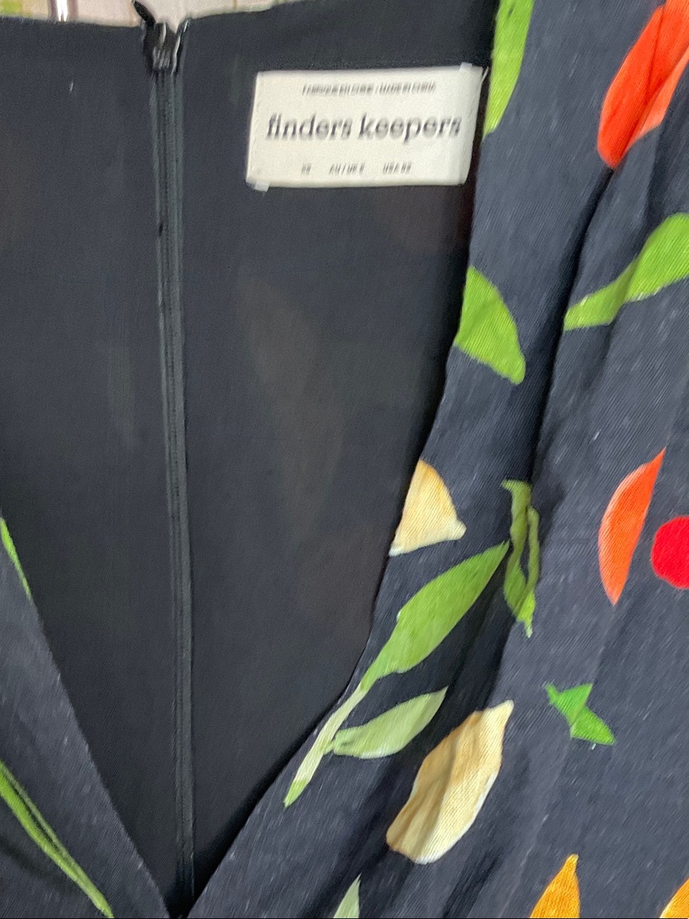 Finders Keepers Black Calypso Mini Dress Sz XS. #2006 - Picture 2 of 3